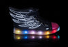 2016  light up shoes online Kids Sparkle Super Pegasus (Black & Pink)