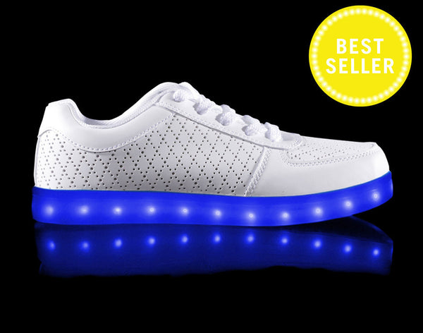 Light up shoes online Mens Perf (White)