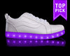 Light up shoes online Led004(White)
