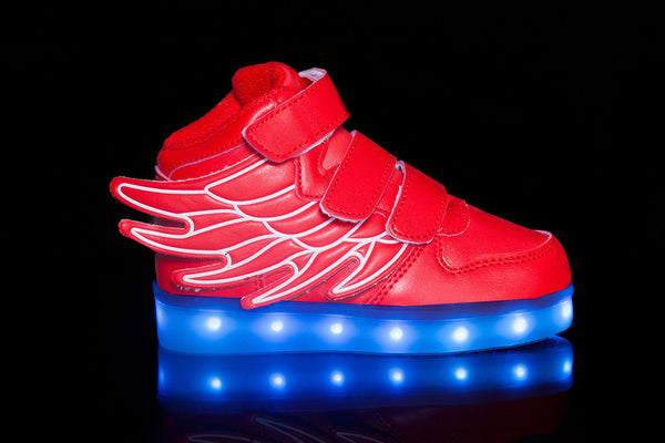 2016 light up shoes online Kids Super Pegasus (Red)