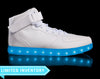 Light up shoes online Womens Super Nova (White)