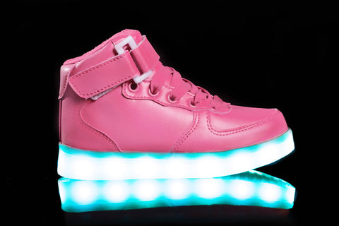 2016 light up shoes online  Kids Mini Super Nova (Pink)