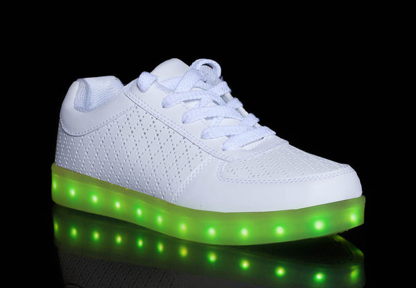 Light up shoes online Mens Perf (White)