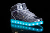 Light up shoes online Big Kids Metallic Super Nova (Silver)