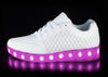 Light up shoes online Big Kids Perf (White)