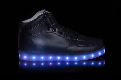 2016 Light up shoes online Kids Mini Super Nova (Black)